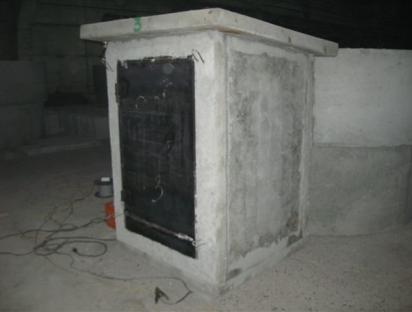 Электропункт сборный из железобетонных плит